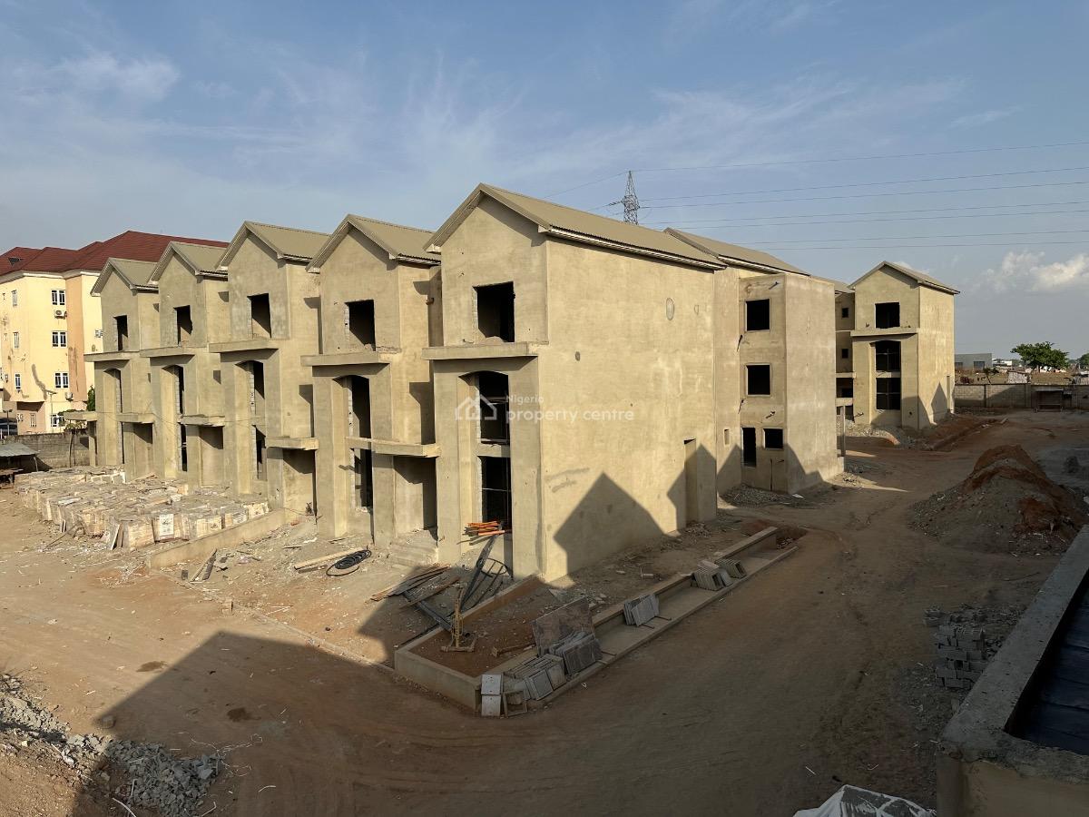 25 Units of Premium 4-bedroom Terrace Duplexes with 1-room Bq, Dahiru Musdafa Blvd, Wuye, Abuja, Terraced Duplex for Sale