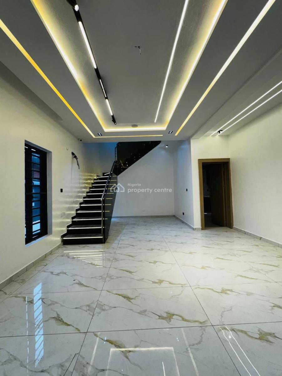 Luxury 4 Bedroom Duplex with Bq & Solar Power, Situated in a Calm and Well-developed Environment., Ojodu Berger, Ojodu, Lagos, Detached Duplex for Sale