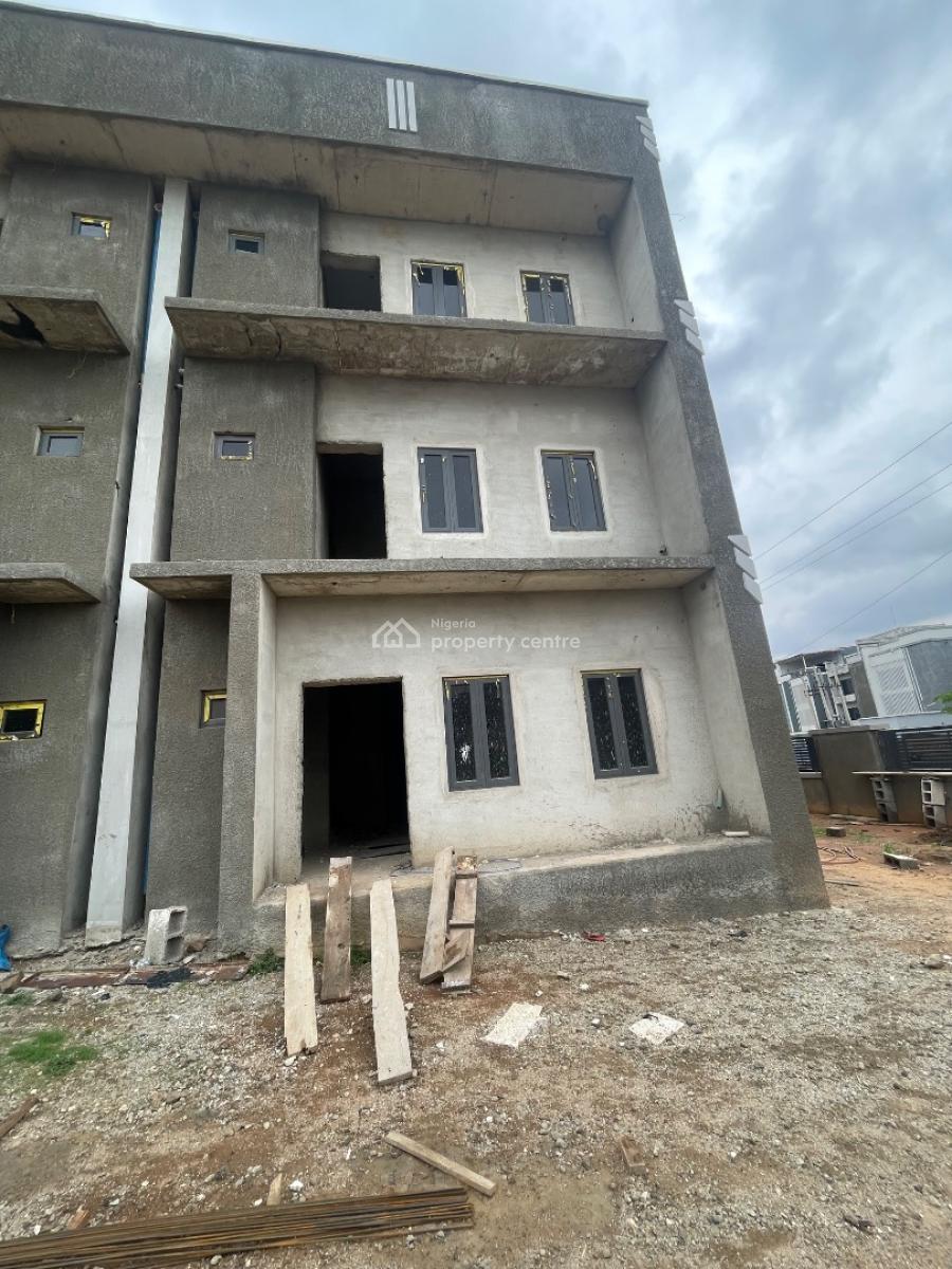 Four Units of 4 Bedroom Terrace Duplex + Bq, Jahi, Abuja, Terraced Duplex for Sale