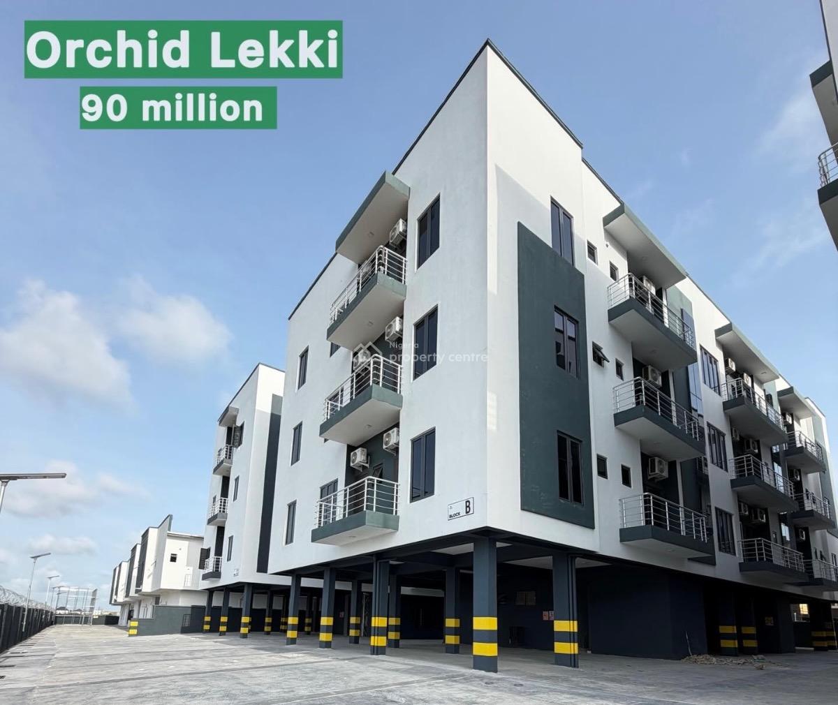 Lovely 2 Bedroom Apartment with Bq, Orchid, Lekki, Lagos, Block of Flats for Sale