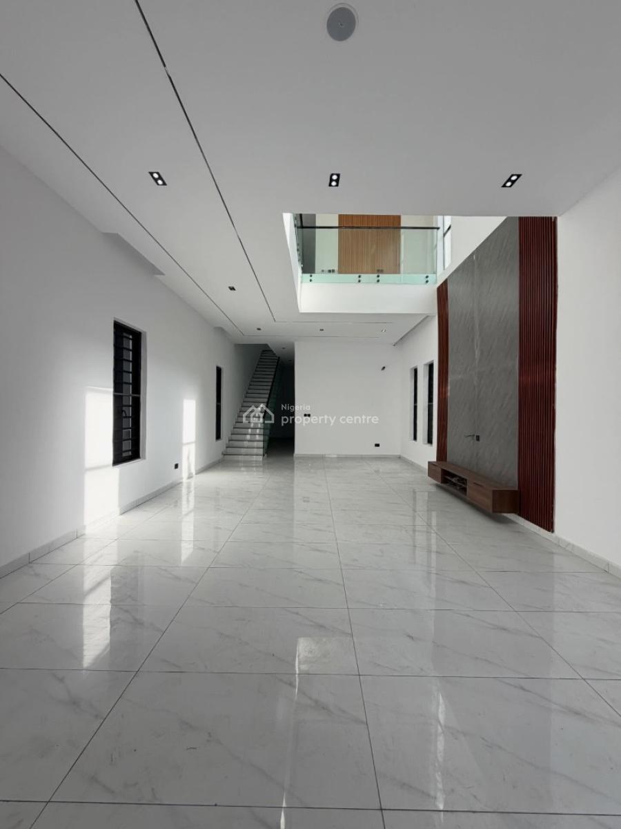 Contemporary 5 Bedroom Detached Duplex with Swimming Pool and Bq, Chevron, Lekki, Lagos, Detached Duplex for Sale