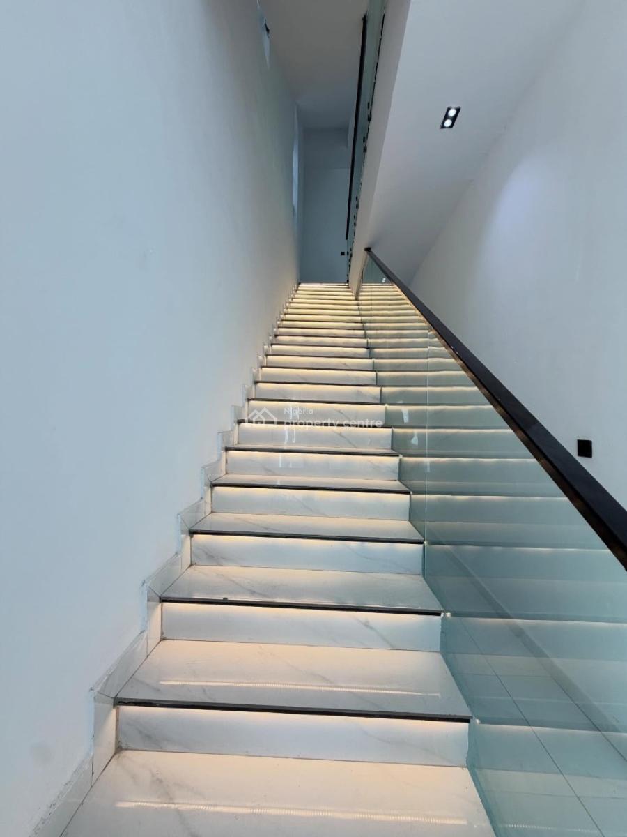 Contemporary 5 Bedroom Detached Duplex with Swimming Pool and Bq, Chevron, Lekki, Lagos, Detached Duplex for Sale