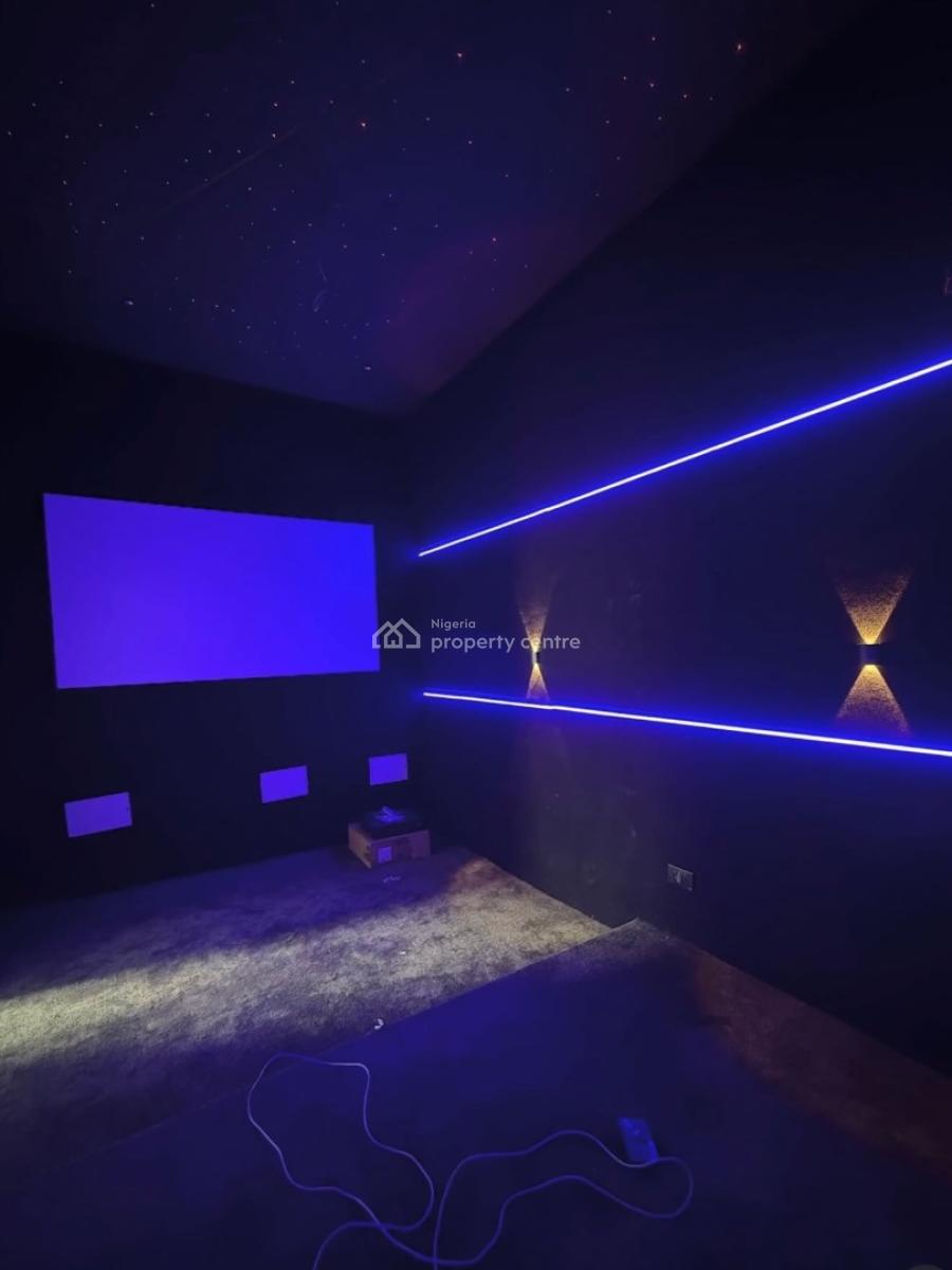 Contemporary 5 Bedroom Detached Duplex with Swimming Pool and Bq, Chevron, Lekki, Lagos, Detached Duplex for Sale