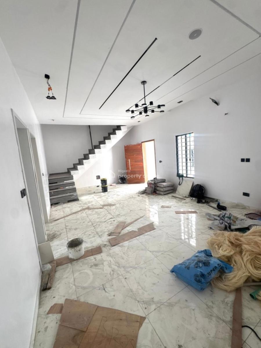 Distress Brand New 4 Bedroom Terrace Duplex Alone in D Compound, Thomas Estate, Ajah, Lagos, Terraced Duplex for Sale