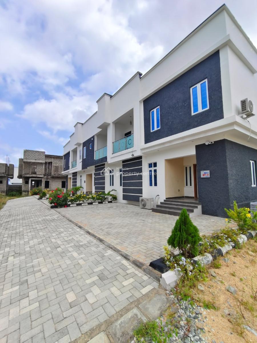 Sharp 4 Bedroom Duplex, Blenco Sangotedo, Ajah, Lagos, Terraced Duplex for Rent