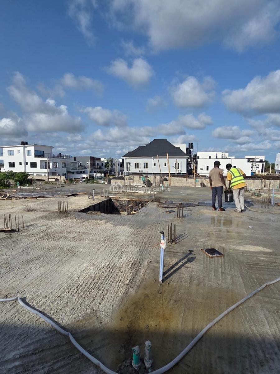 Ultra-luxury 3 Bedroom Terrace Duplex + Studio with Solar &beach View, Lekki Phase 2, Lekki, Lagos, Terraced Duplex for Sale