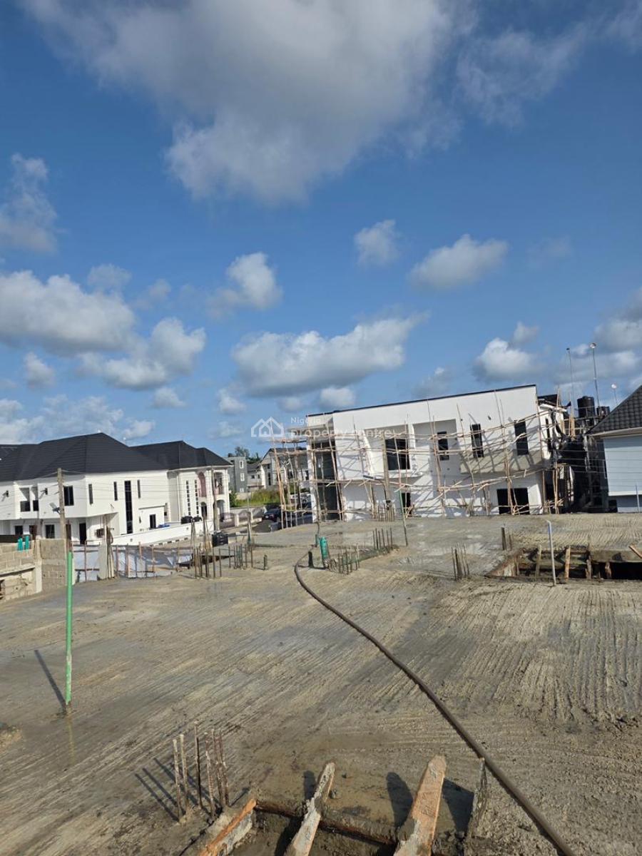 Ultra-luxury 3 Bedroom Terrace Duplex + Studio with Solar &beach View, Lekki Phase 2, Lekki, Lagos, Terraced Duplex for Sale