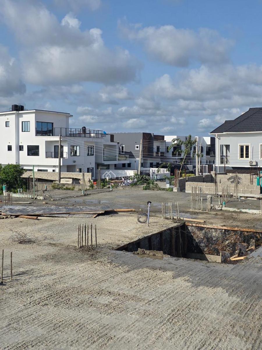 Ultra-luxury 3 Bedroom Terrace Duplex + Studio with Solar &beach View, Lekki Phase 2, Lekki, Lagos, Terraced Duplex for Sale