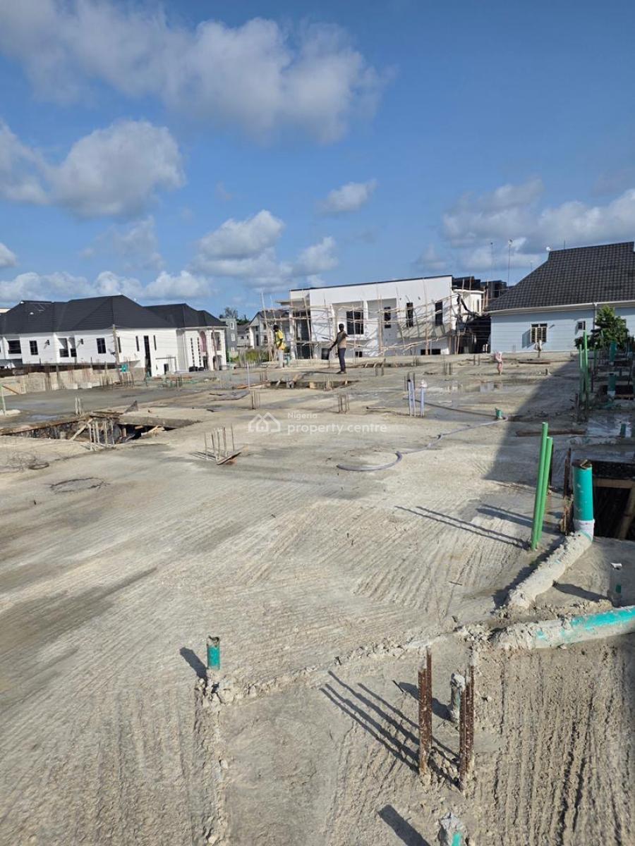 Ultra-luxury 3 Bedroom Terrace Duplex + Studio with Solar &beach View, Lekki Phase 2, Lekki, Lagos, Terraced Duplex for Sale