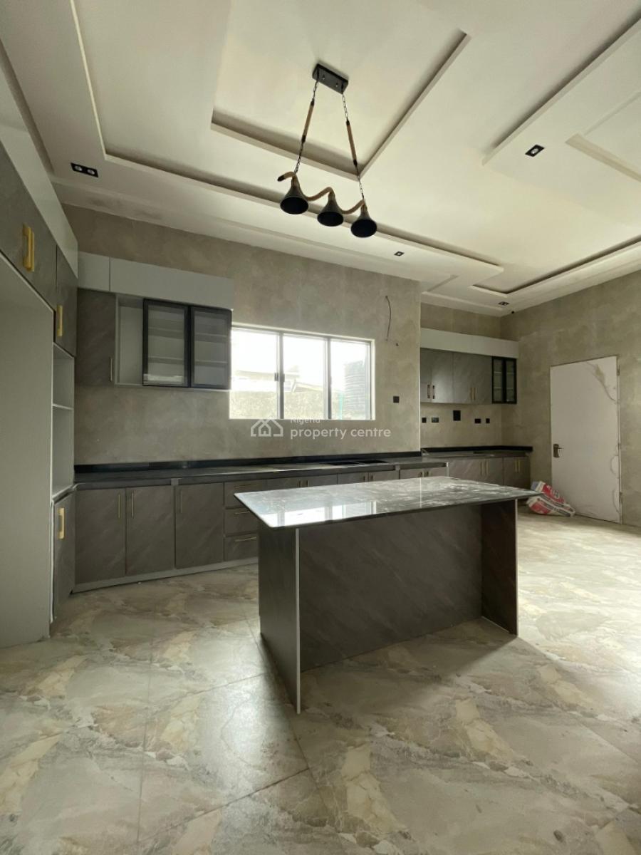 Well Built 5 Bedroom Fully Detached  Duplex with Cinema, Elevator, Ope, Ensuite Rooms • Aesthetic Pop Ceilings •rooftop Terrace  • Spot Lighti, Osapa, Lekki, Lagos, Detached Duplex for Sale