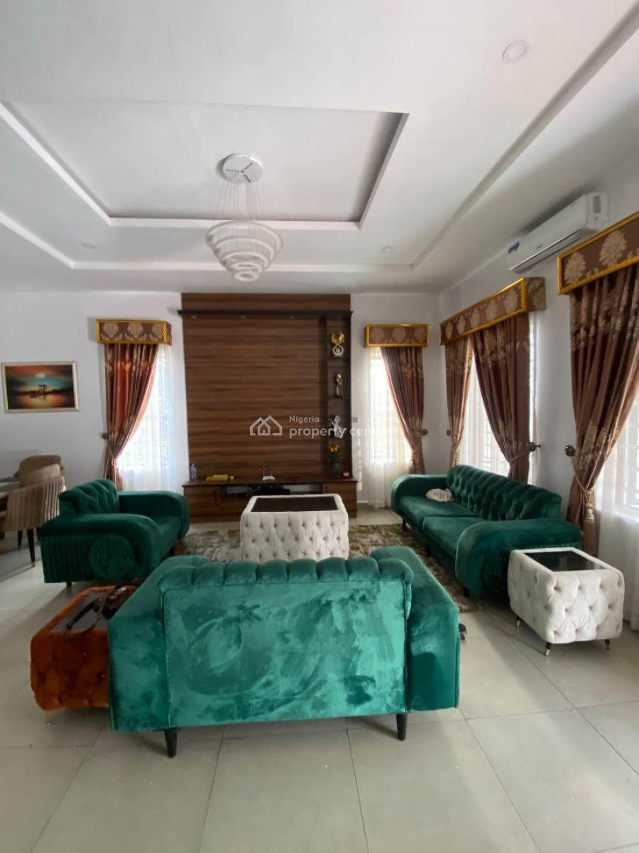 Furnished 4 Bedroom Terrace Duplex with Pool Serviced, Orchid Road, Lekki, Lagos, Terraced Duplex for Rent
