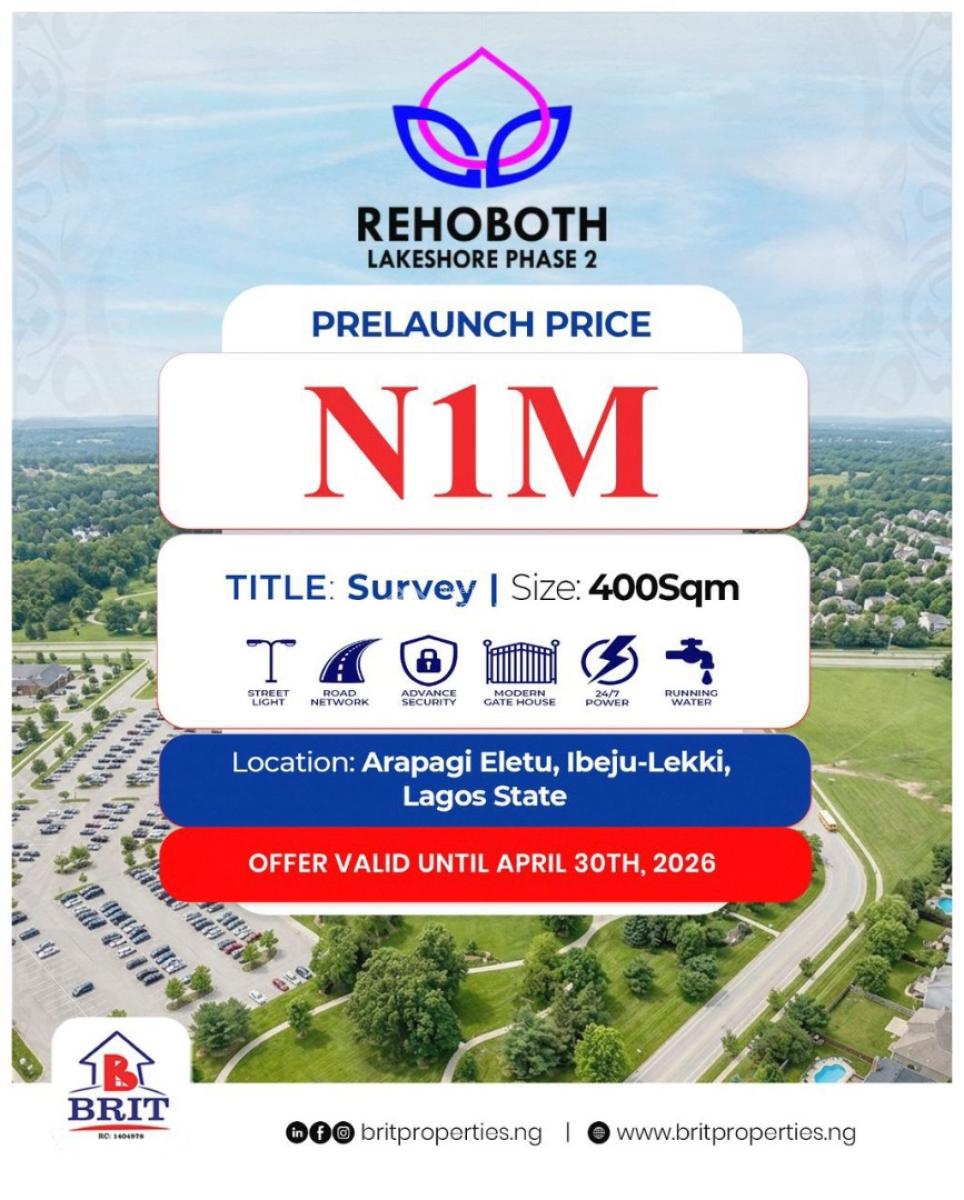 Land Promo Offer  Property at Ibeju Lekki Lagos, Along The New International Airpot Axis, Ibeju Lekki, Arapagi Oloko, Ibeju Lekki, Lagos, Residential Land for Sale