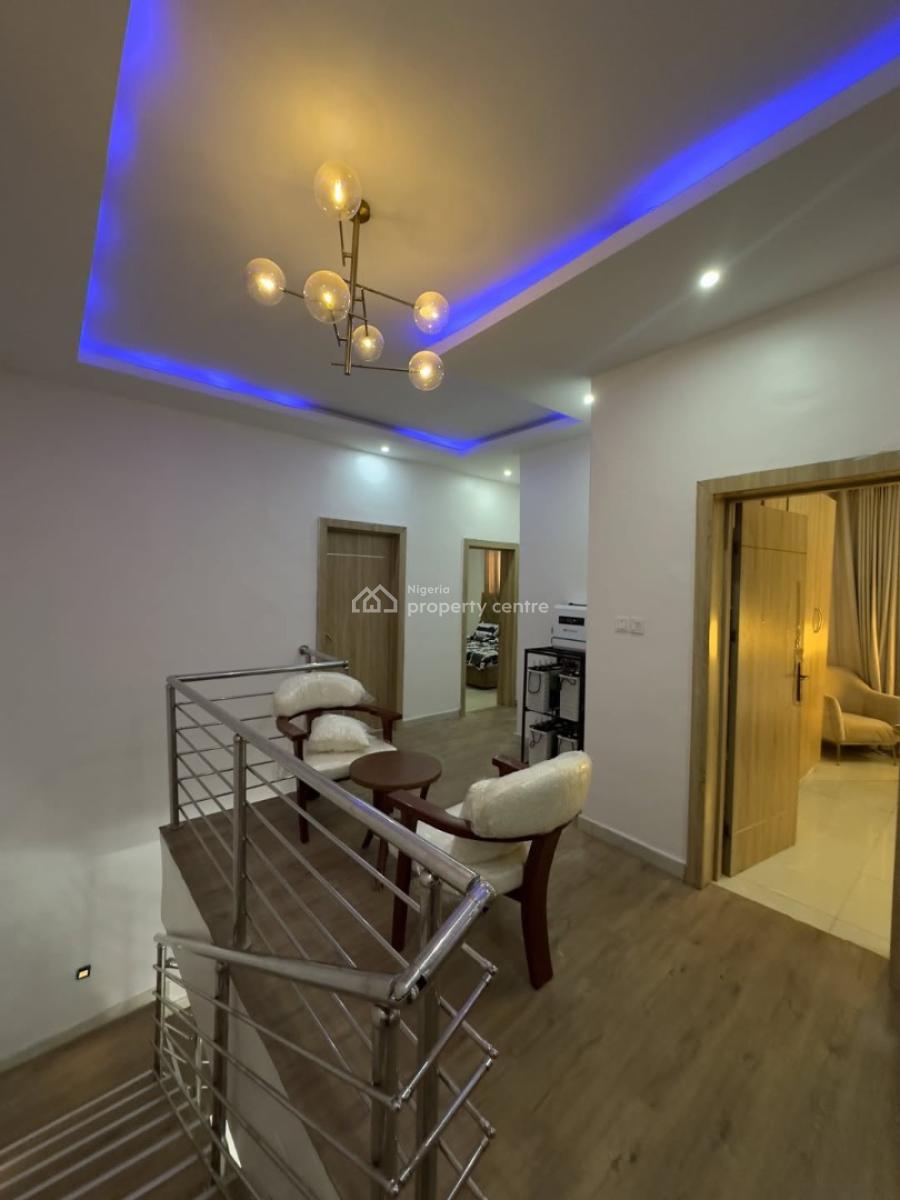 Fully Furnished 4 Bedroom Semi-detached Duplex + Inverter + 30kva Gen, Lekki Palms Estate, Ajah, Lagos, Semi-detached Duplex for Rent