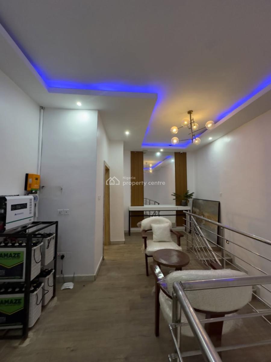 Fully Furnished 4 Bedroom Semi-detached Duplex + Inverter + 30kva Gen, Lekki Palms Estate, Ajah, Lagos, Semi-detached Duplex for Rent
