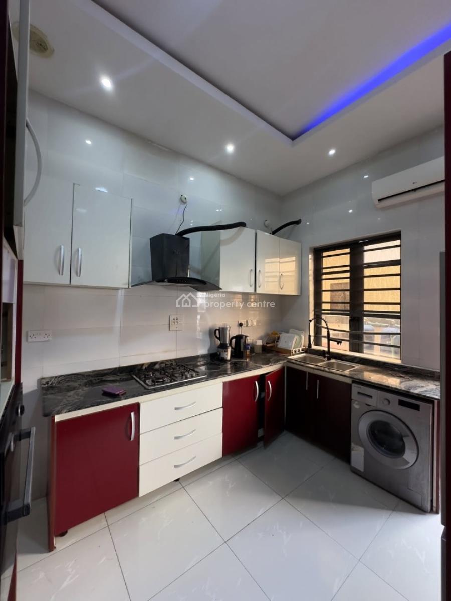 Fully Furnished 4 Bedroom Semi-detached Duplex + Inverter + 30kva Gen, Lekki Palms Estate, Ajah, Lagos, Semi-detached Duplex for Rent