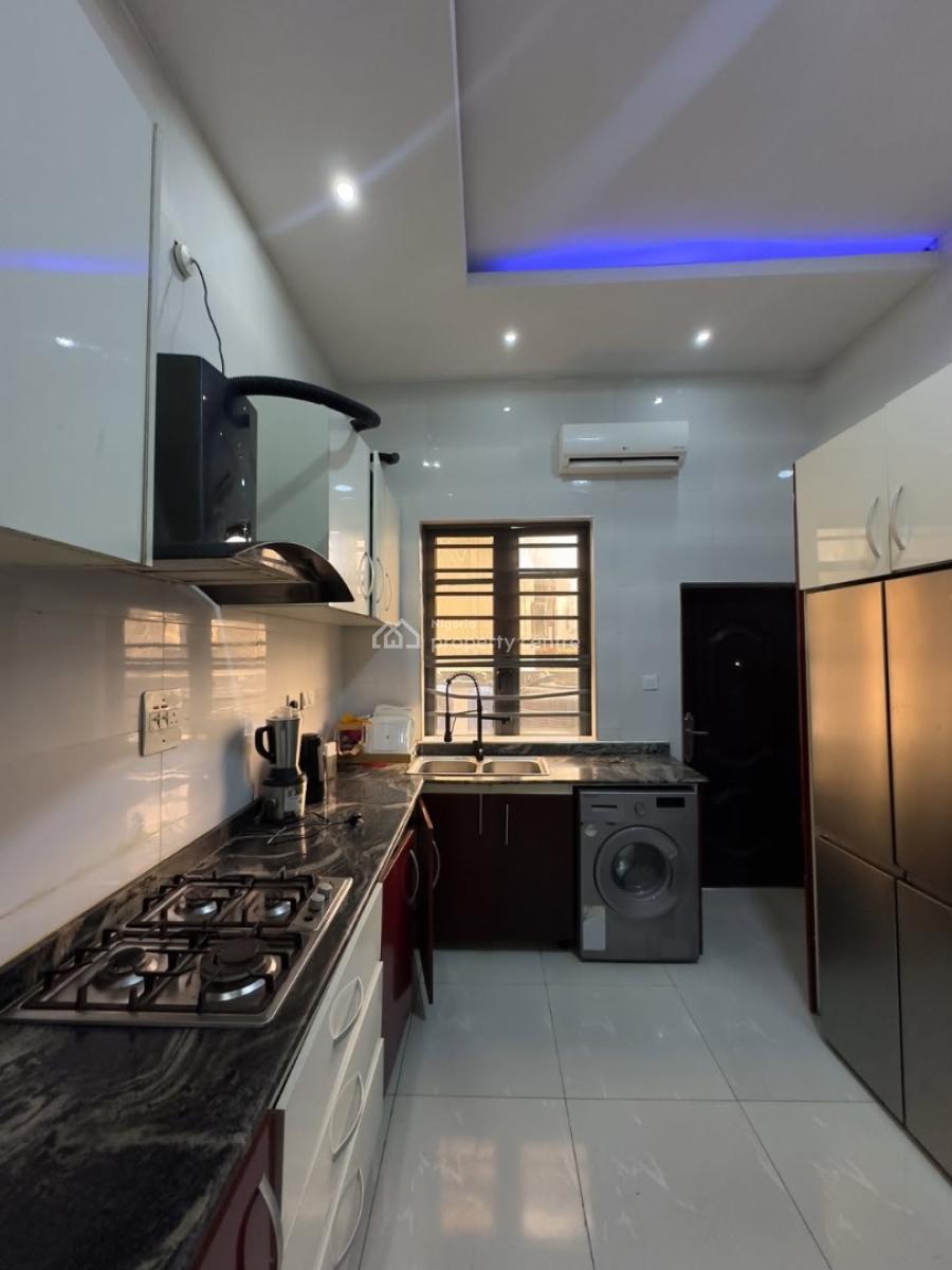 Fully Furnished 4 Bedroom Semi-detached Duplex + Inverter + 30kva Gen, Lekki Palms Estate, Ajah, Lagos, Semi-detached Duplex for Rent