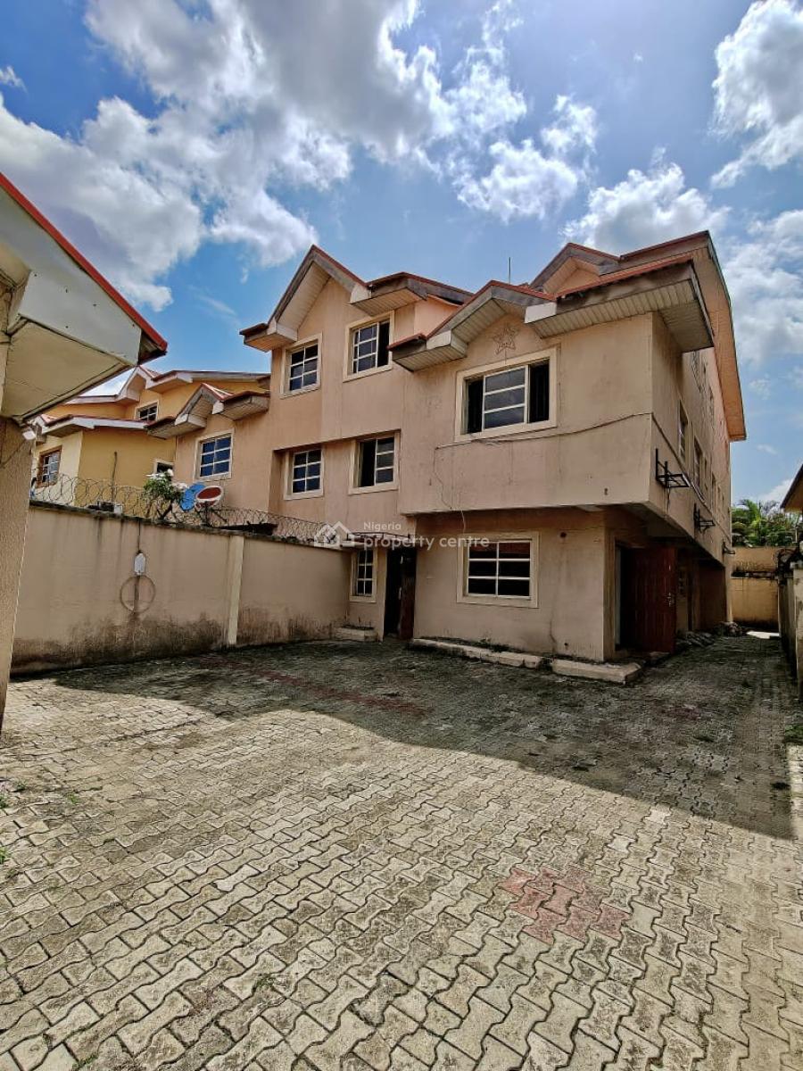 Neatly Used Two Units of 3-bedroom Maisonette Duplex with Bq., Maryland, Lagos, House for Sale
