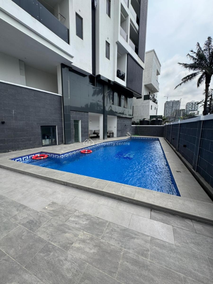 Exquisite 3 Bedroom Apartment with Pool, Gym & Elevator, Ikoyi, Lagos, House for Rent
