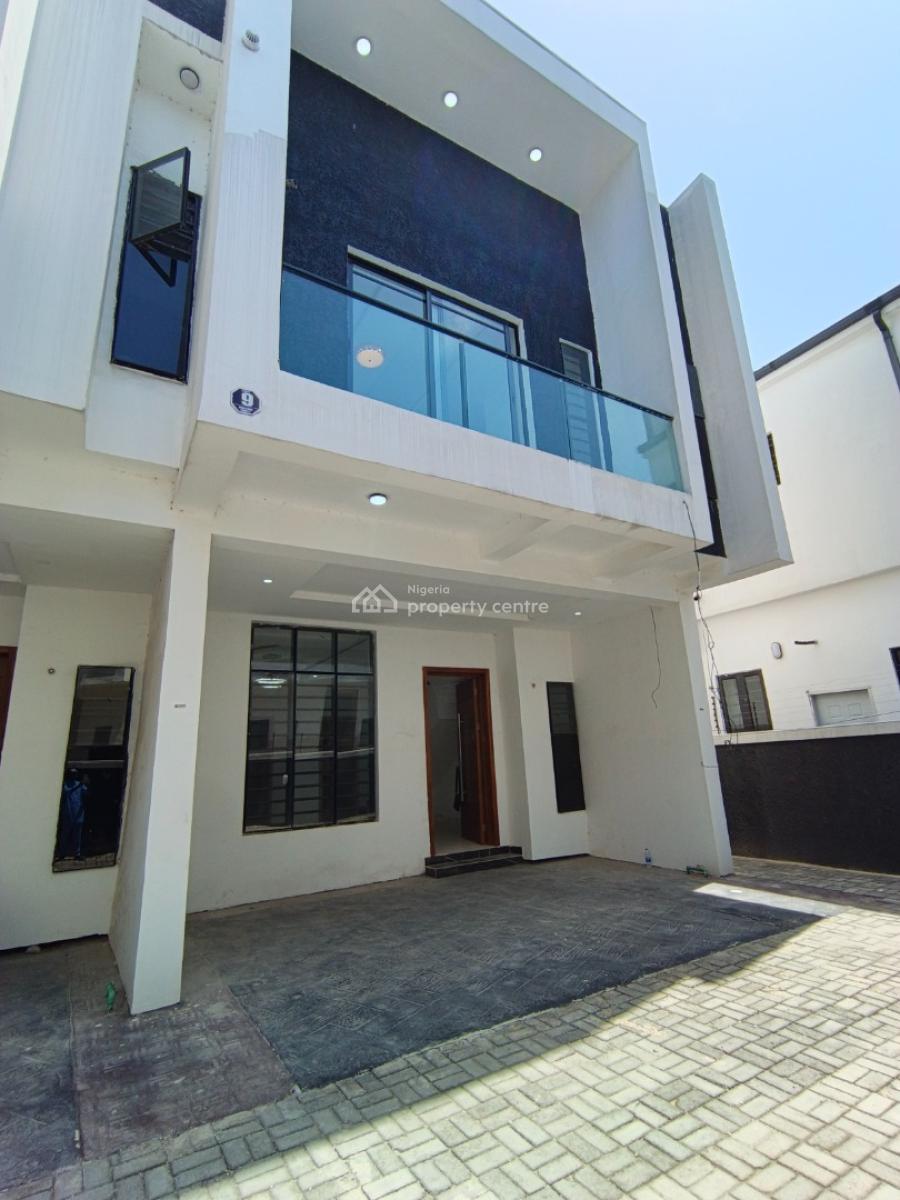 Elegant 4-bedroom Terrace Duplex with Bq, Conner Piece, Ikota Gra Lekki Lagos, Ikota, Lekki, Lagos, Terraced Duplex for Sale