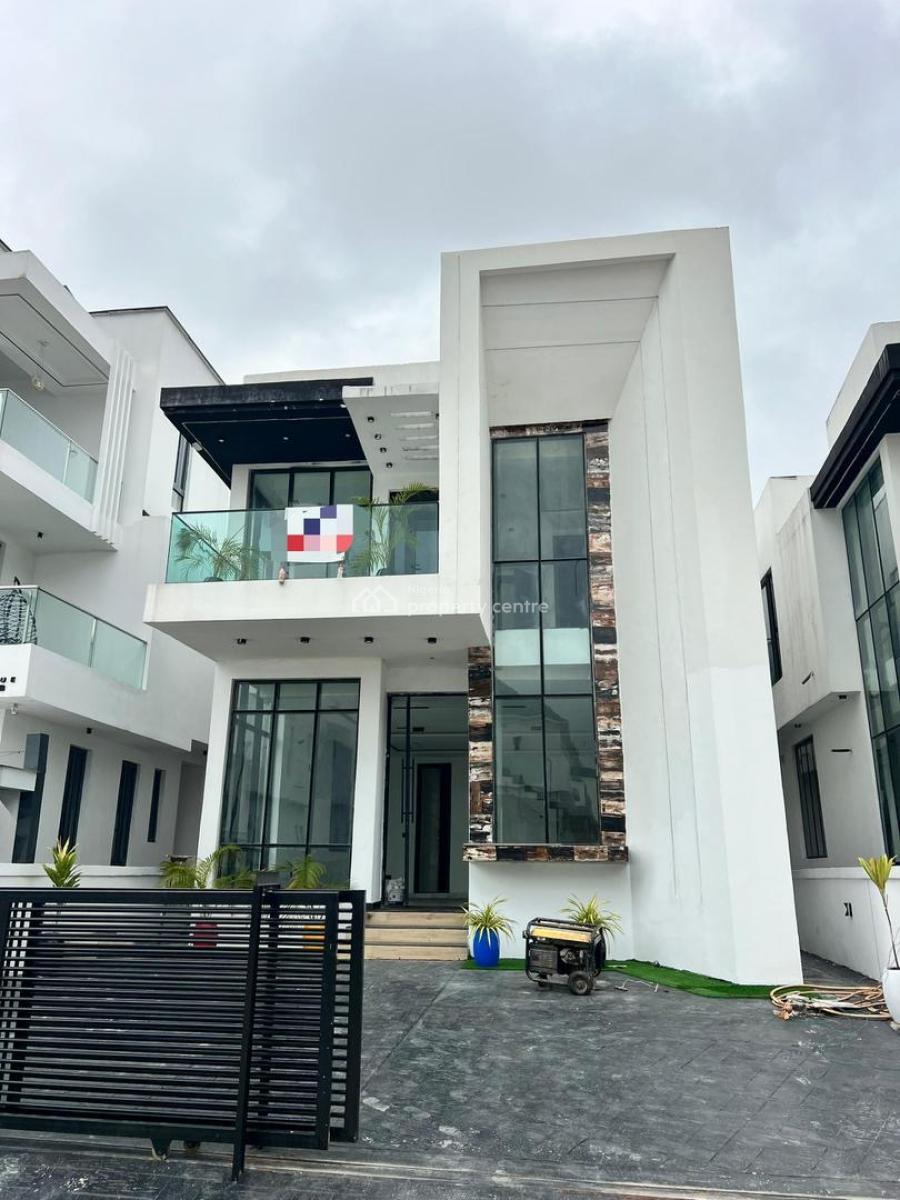 Exquisitely Built 5 Bed Detached Duplex Plus Bq in a Serene Location, Chevron,lekki Lagos, Lekki, Lagos, Detached Duplex for Sale