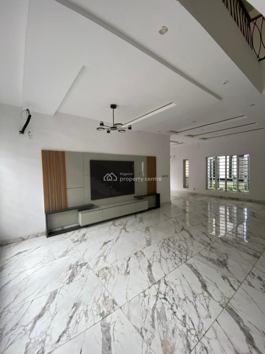 Beautifully Built 5 Bed Detached Duplex with Bq and Swimming Pool, Chevron,lekki Lagos, Lekki, Lagos, Detached Duplex for Sale