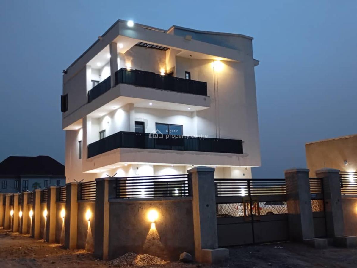 Newly/smart 4 Bedr Fully Detached Duplex +bq & Gatehouse, Plot 1963 Crd Rock City, Opposite. Oil Spring Estate, Lugbe District a, Lugbe District, Abuja, Detached Duplex for Sale