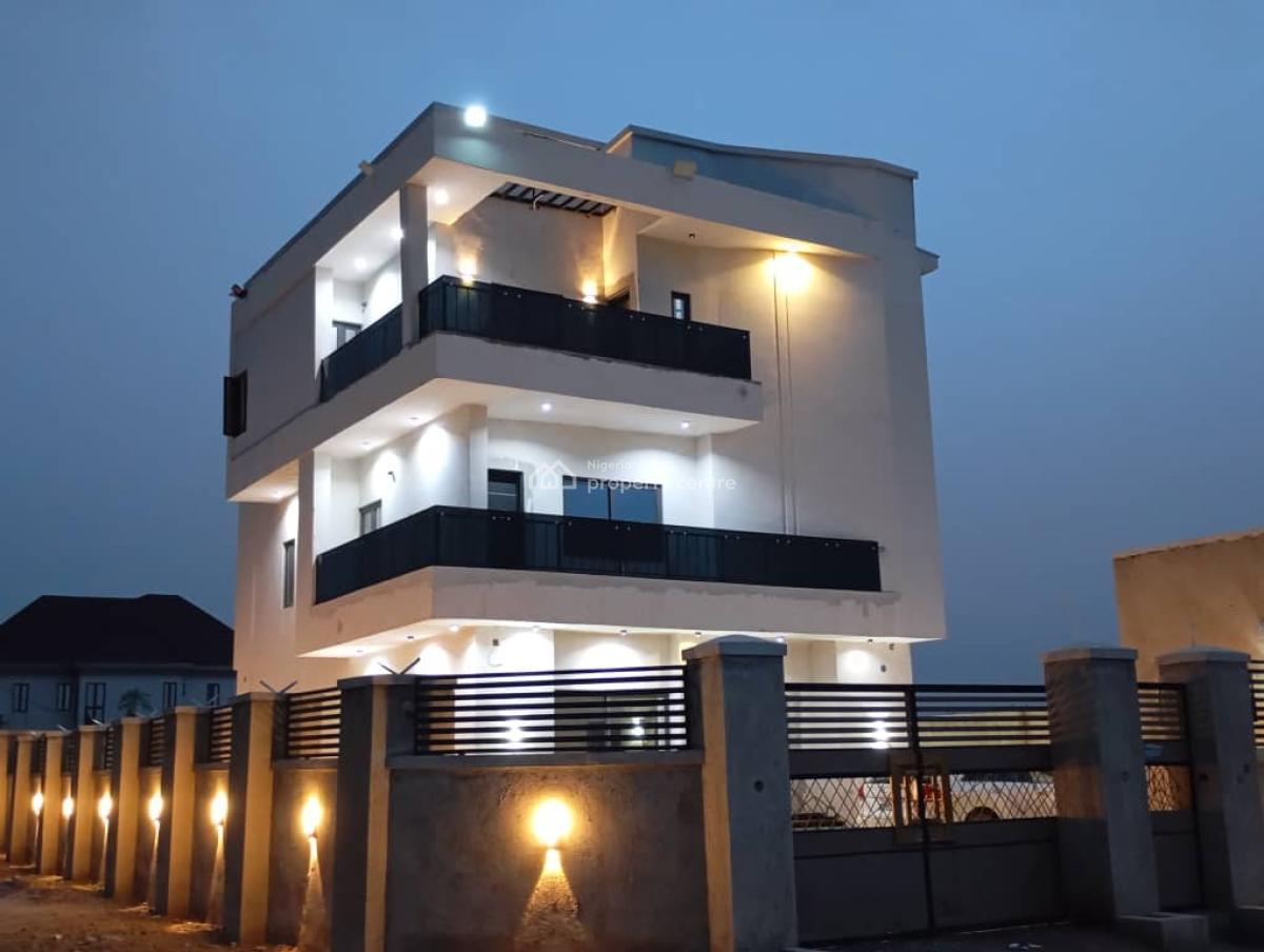 Newly/smart 4 Bedr Fully Detached Duplex +bq & Gatehouse, Plot 1963 Crd Rock City, Opposite. Oil Spring Estate, Lugbe District a, Lugbe District, Abuja, Detached Duplex for Sale