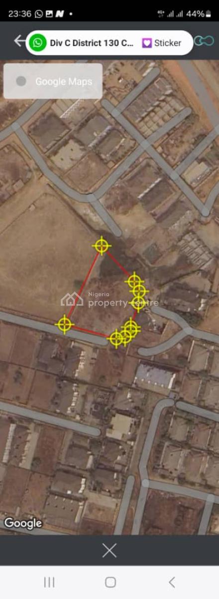 2122 Sqm Residential C/o, Mbora (nbora), Abuja, Residential Land for Sale