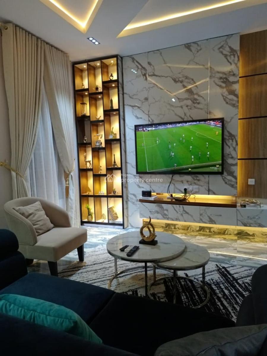 Luxury  Furnished Miniflat in a Seren and Secured Estate, Osapa, Lekki, Osapa, Lekki, Lagos, Flat / Apartment for Rent
