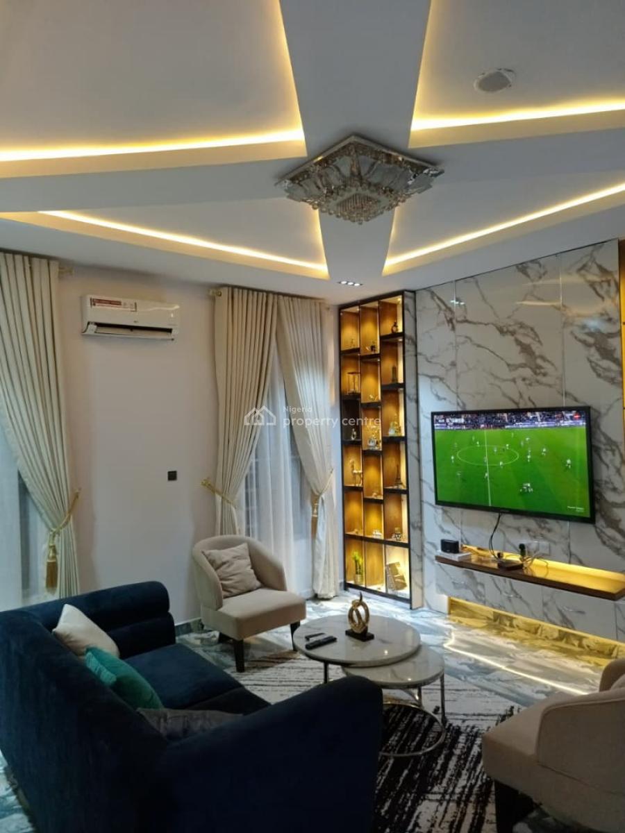 Luxury  Furnished Miniflat in a Seren and Secured Estate, Osapa, Lekki, Osapa, Lekki, Lagos, Flat / Apartment for Rent
