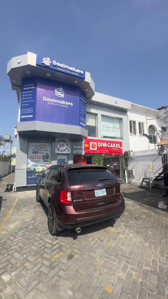Serviced Commercial 2 Bedroom Flat on a Busy Road, Lekki Phase 1, Lekki, Lagos, Commercial Property for Rent