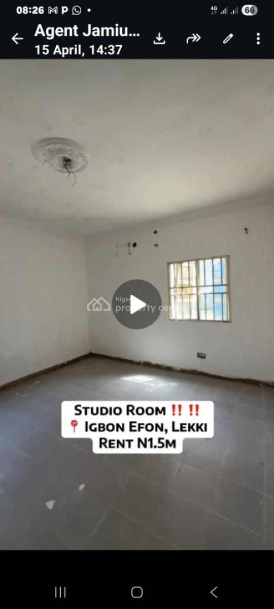 Room Self, Igboefon, Lekki, Lagos, Lekki, Lagos, Self Contain (single Rooms) for Rent