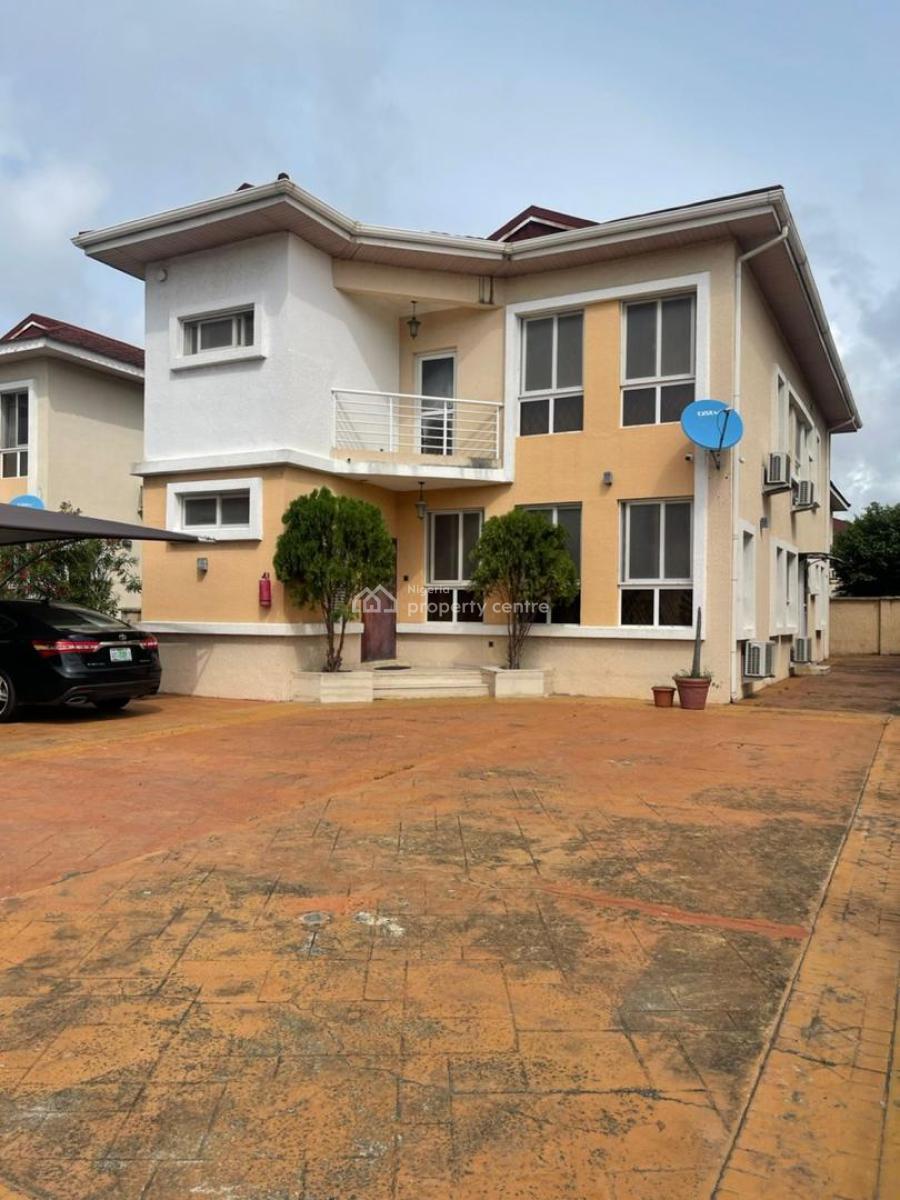Furnished and Executive 4 Bedroom Duplex with Bq, Cadogan Estate Place, Osapa, Lekki, Lagos, Detached Duplex for Rent