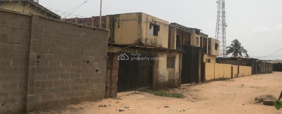 Block of 6 Flats (carcass) on 1,014 Sqm (2 Plots)., Strategically Located 2nd Plot to Lagos Ibadan Expressway, Ibafo, Ogun, Block of Flats for Sale