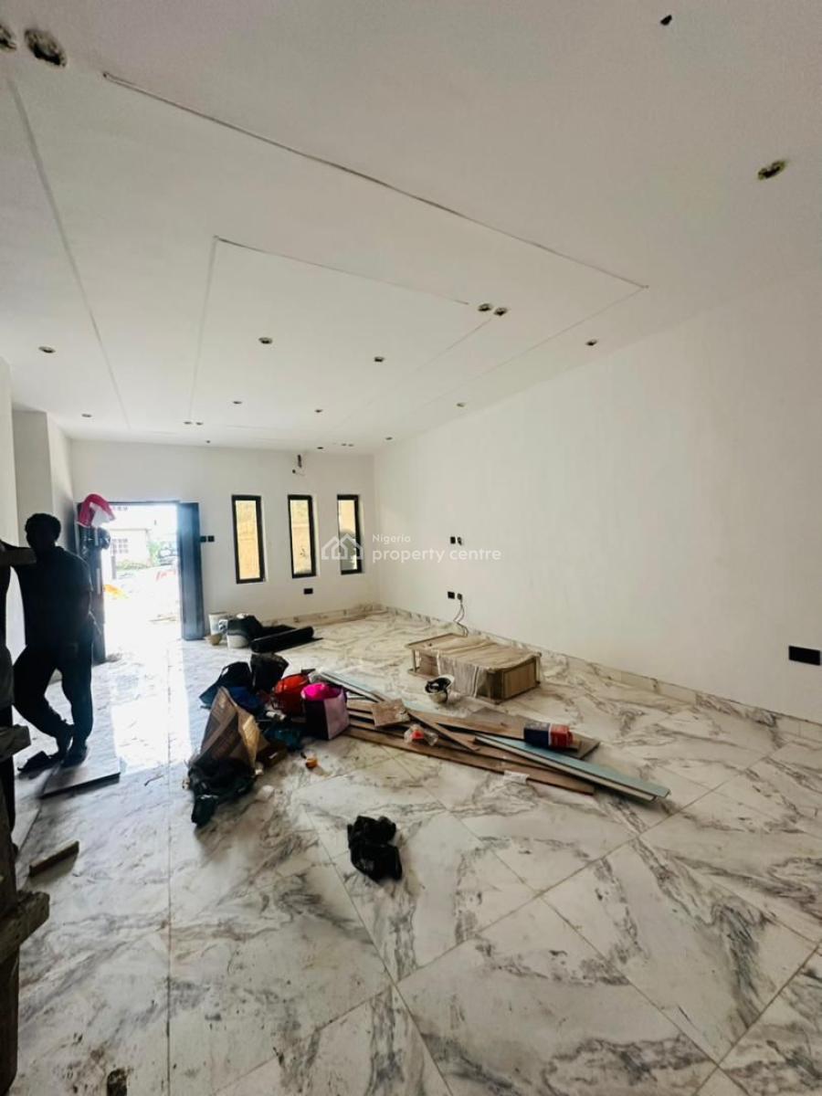 Stunning 4 Bedroom Terrace Duplex Plus Bq in a Serene Location, Stunningly Designed Home with Bq in a Secured Estate, Adeniyi Jones, Ikeja, Lagos, Terraced Duplex for Sale