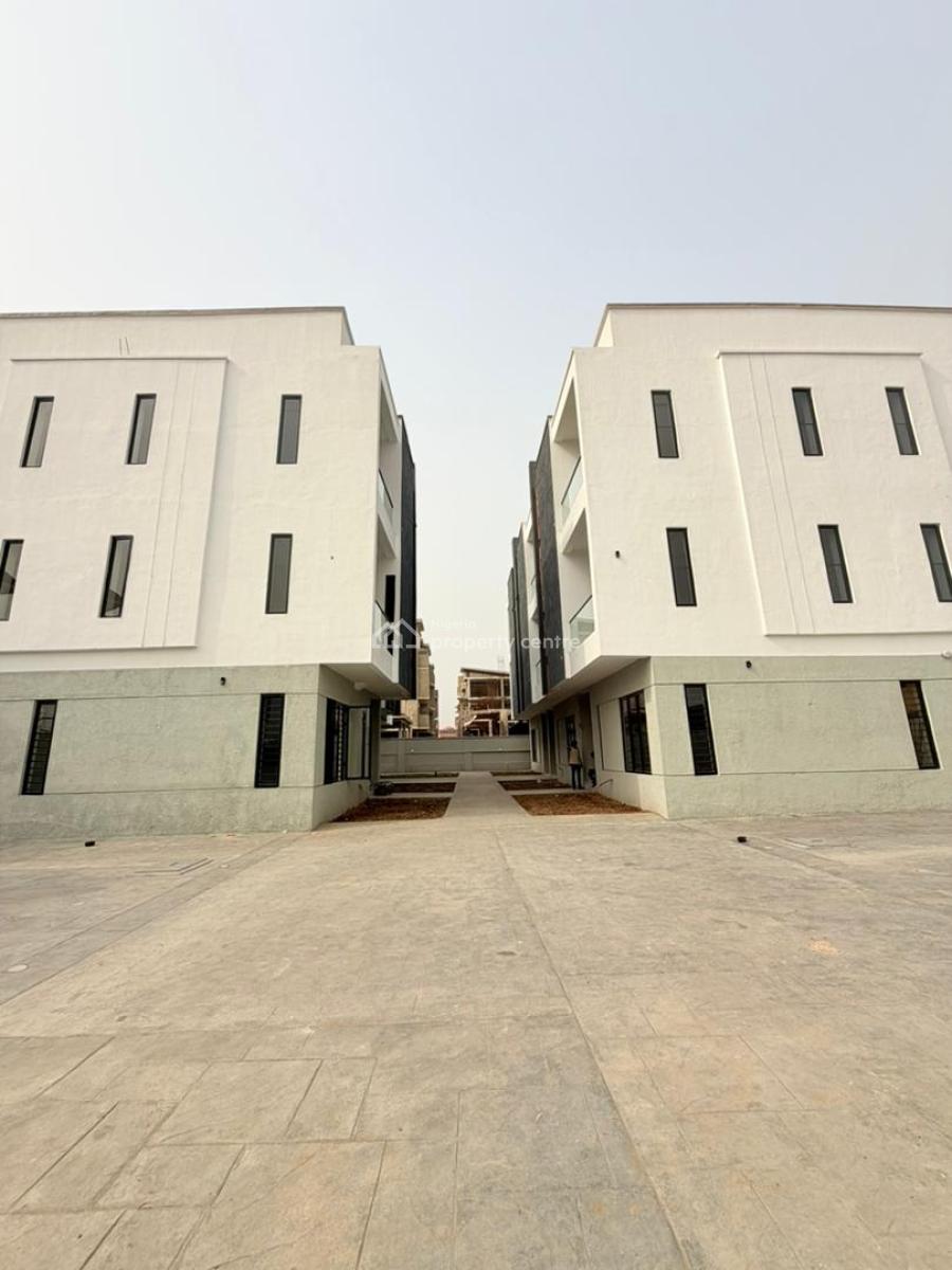 Exceptionally 4 Bedroom Terrace Duplex with Bq, Stunningly Detailed Home with Bq in a Secured Estate, Adeniyi Jones, Ikeja, Lagos, Terraced Duplex for Sale