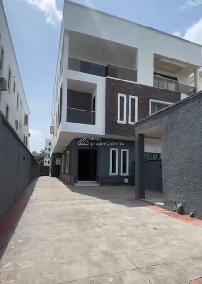 Waterview 5-bedroom Semi-detached Duplex, Shoreline, Old Ikoyi, Ikoyi, Lagos, Detached Duplex for Sale