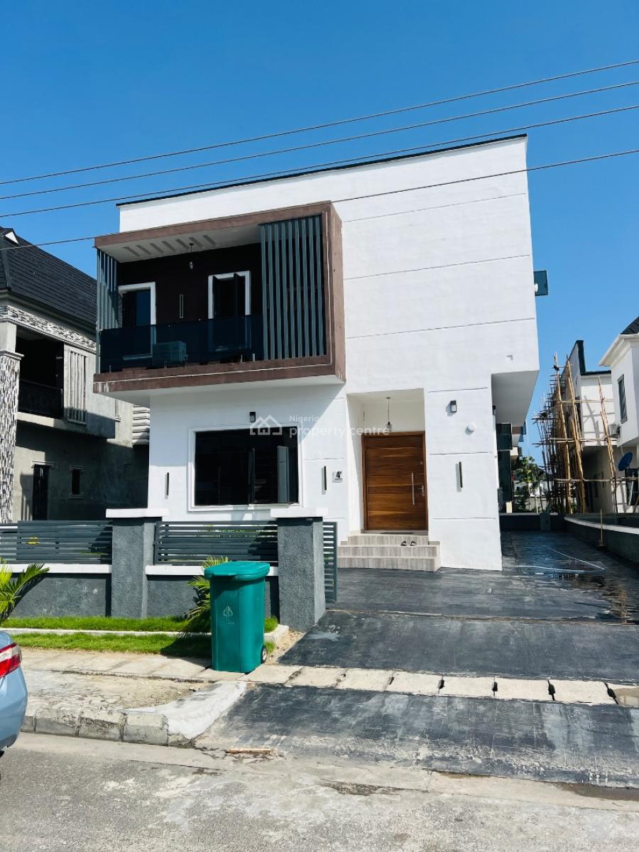 4 Bedroom Detached Duplex with a Bq in an Estate with 24hrs Light, Sapphire Garden Estate, Awoyaya, Ibeju Lekki, Lagos, Detached Duplex for Sale