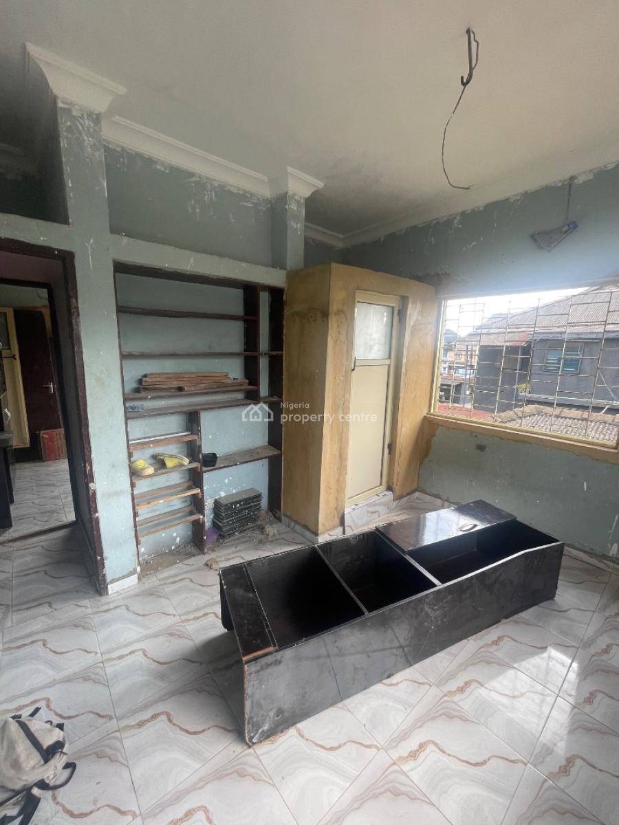 a Newly Renovated 2-bedroom Flat Upstairs (renovation Ongoing)., Off Falolu Surulere Lagos, Surulere, Lagos, House for Rent