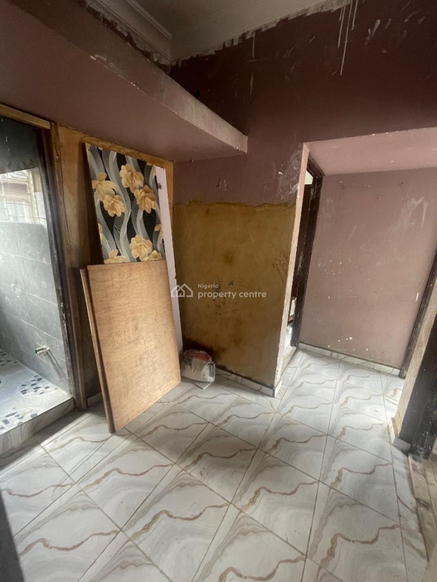 a Newly Renovated 2-bedroom Flat Upstairs (renovation Ongoing)., Off Falolu Surulere Lagos, Surulere, Lagos, House for Rent