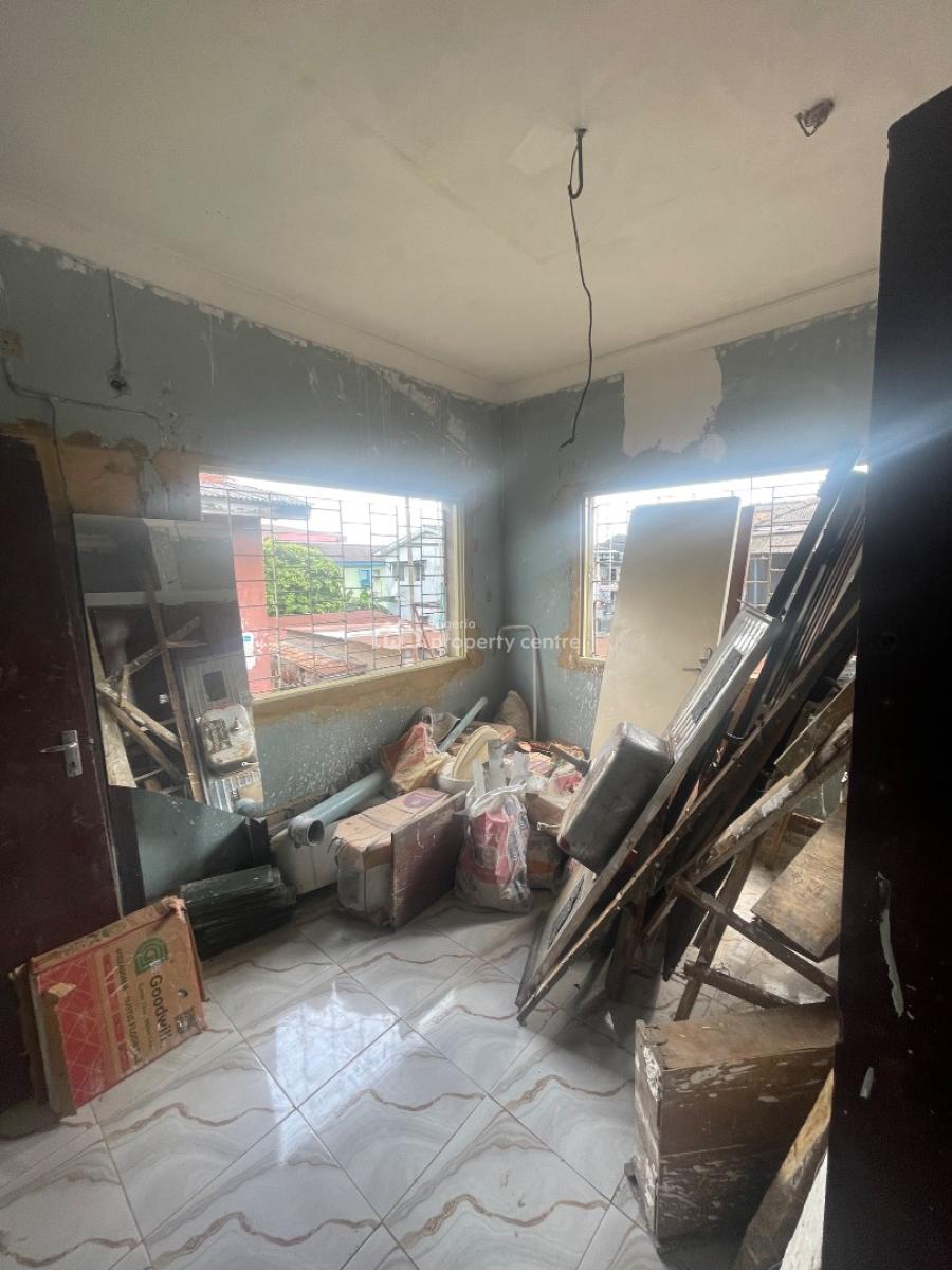 a Newly Renovated 2-bedroom Flat Upstairs (renovation Ongoing)., Off Falolu Surulere Lagos, Surulere, Lagos, House for Rent