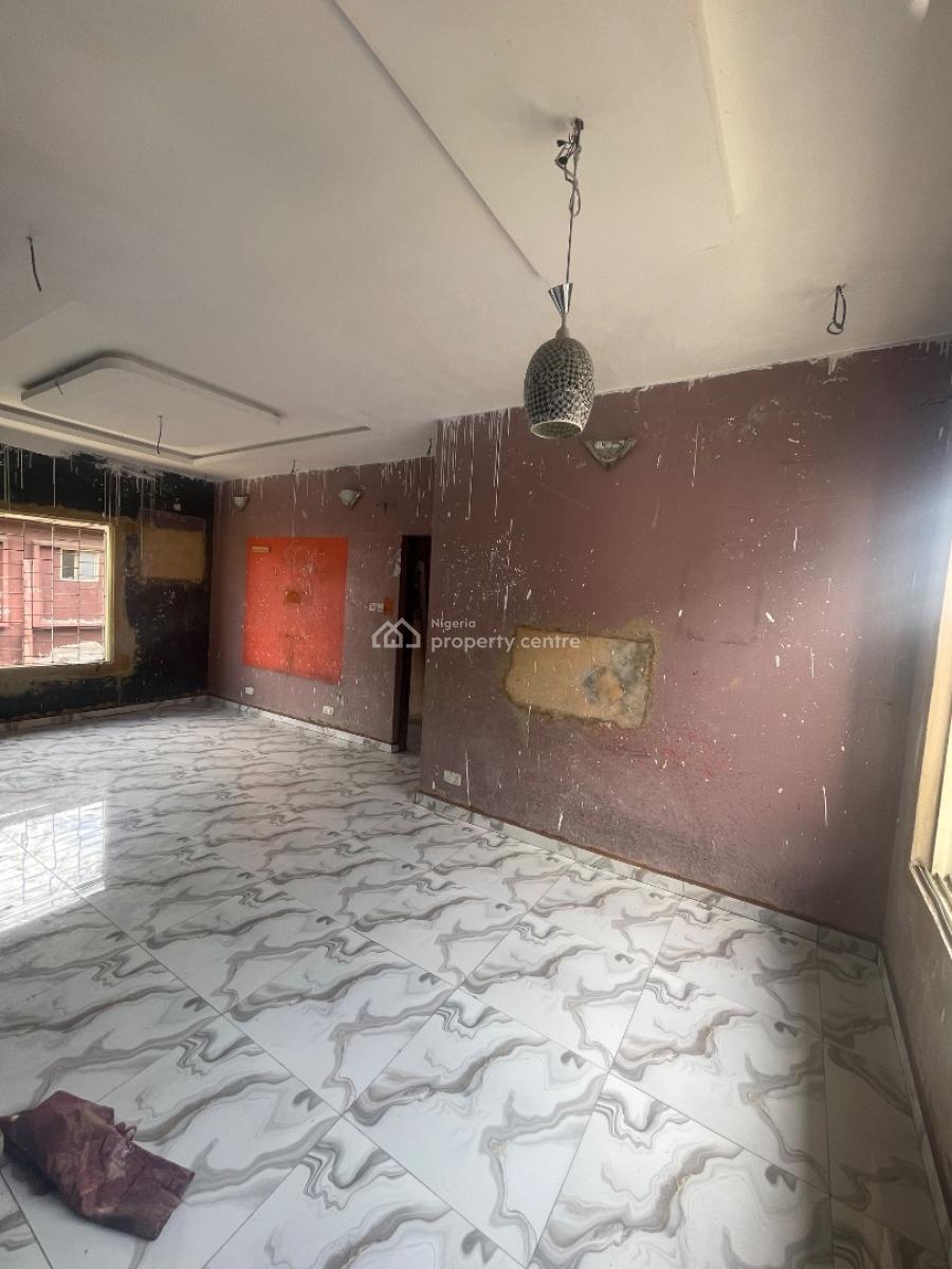 a Newly Renovated 2-bedroom Flat Upstairs (renovation Ongoing)., Off Falolu Surulere Lagos, Surulere, Lagos, House for Rent