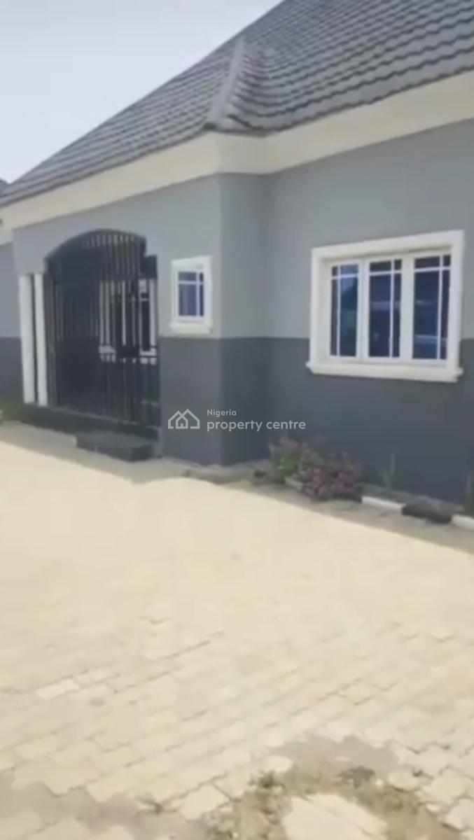 Nicely Done 3 Bedrooms Fully Detached Bungalow with Gate House, Lokogoma District, Abuja, Detached Bungalow for Rent