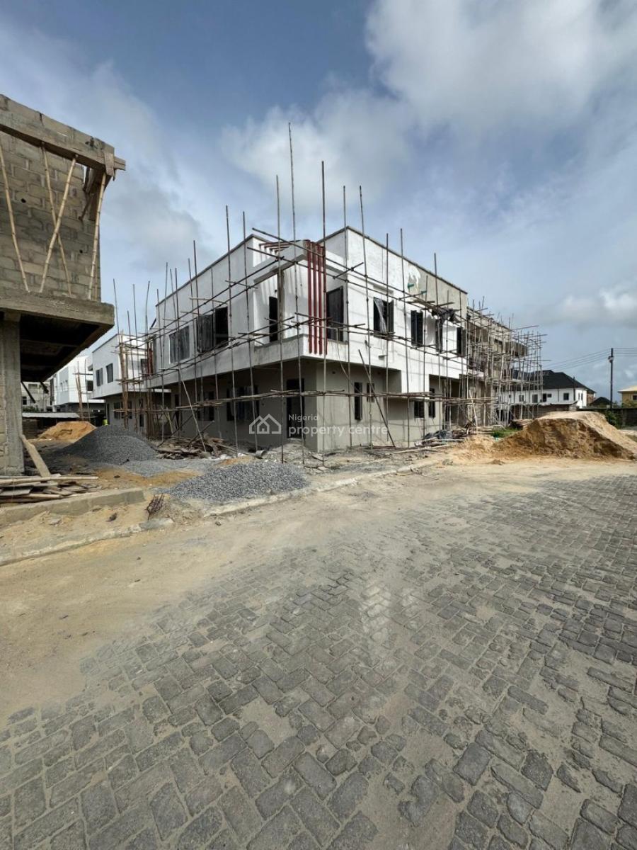 Luxury 3 Bedroom Semi Detached Duplex with Bq, Abraham Adesanya Lekki, Ogombo, Ajah, Lagos, Semi-detached Duplex for Sale