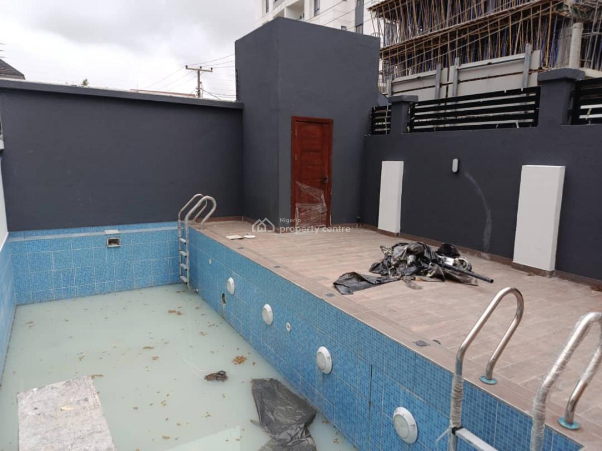 New 4bedroom Terrace Duplex with Bq, Swimming Pool, Rooftop Lounge,etc, Off Lugard Road, Old Ikoyi, Ikoyi, Lagos, Terraced Duplex for Rent