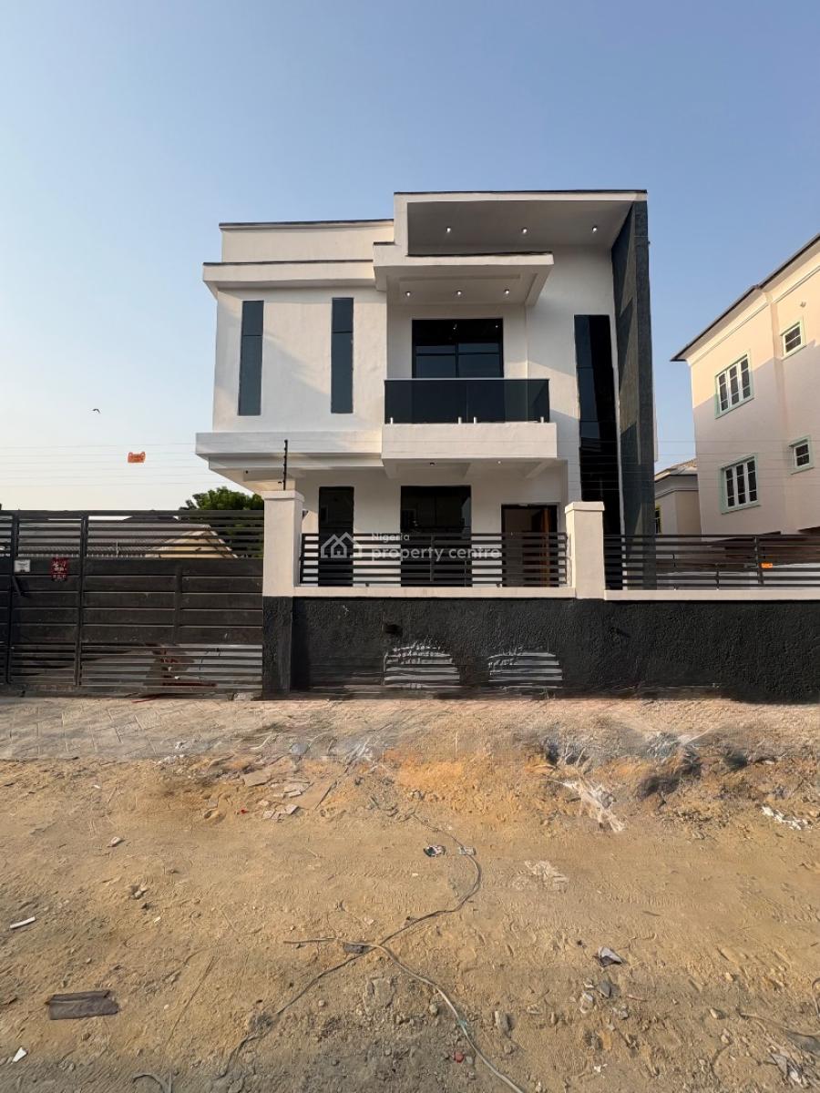 Stunning 5 Bedroom Deatched Duplex + Bq in a Call to Access Estate, Lbs Axis, Sangotedo, Ajah, Lagos, Detached Duplex for Sale