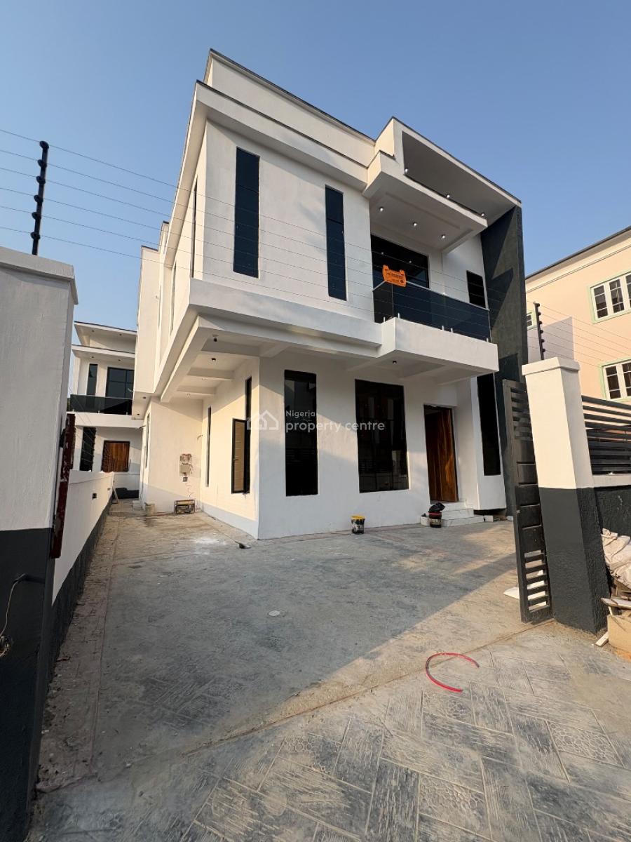 Stunning 5 Bedroom Deatched Duplex + Bq in a Call to Access Estate, Lbs Axis, Sangotedo, Ajah, Lagos, Detached Duplex for Sale