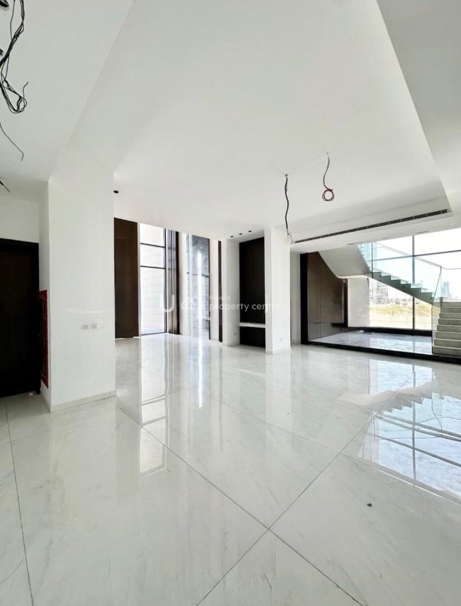Contemporary 7 Bedroom Villa with Underground Parking and Swimming Poo, Massive Property with Top Level Finishing in a Fully Secured Estate, Eko Atlantic City, Lagos, Detached Duplex for Rent