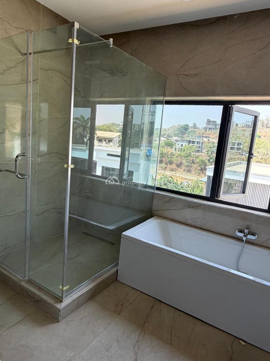 Luxury Smart Service 3 Bedroom Terrace with Swimming Pool, Maitama District, Abuja, Terraced Duplex for Rent