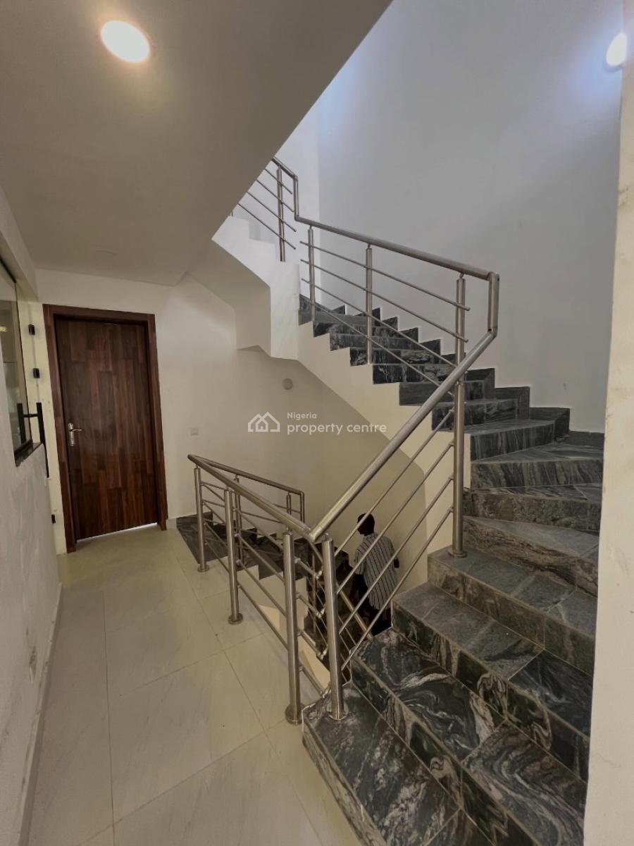 4 Bedroom Semi Detached Duplex with Bq in a Secured Estate, Chevron, Lekki, Lagos, Semi-detached Duplex for Rent